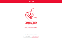 Tablet Screenshot of gaminaction.com